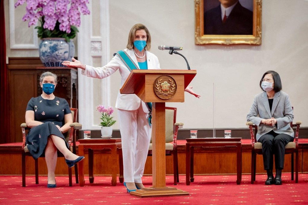 Europe quietly watched Mrs. Pelosi's `turbulent` visit to Taiwan 0