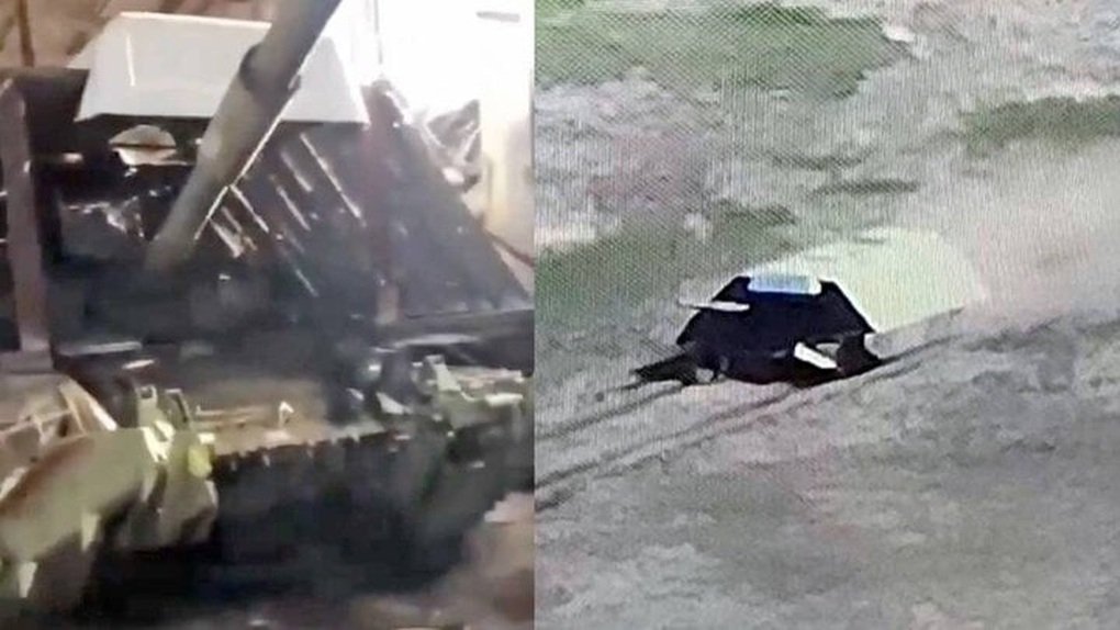 Strange Russian tanks reappeared, breaking through positions in Krasnohorivka 0